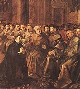 HERRERA, Francisco de, the Elder St Bonaventure Joins the Franciscan Order g Spain oil painting artist